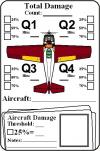 F4F Wildcat Combat Damage Card